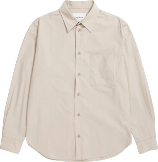 Norse Projects Herre Skjorter Beige S, Norse Projects Herre Skjorter Beige S,