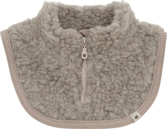 Huttelihut Neck Warmer Wool Teddy - CAMEL MELANGE - 98\104