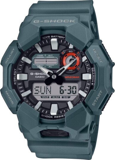 Casio Herreklokke GA 010 2AER G Shock Sort/Gummi Ø51.9 mm Casio Herreklokke GA 010 2AER G Shock Sort/Gummi Ø51.9 mm