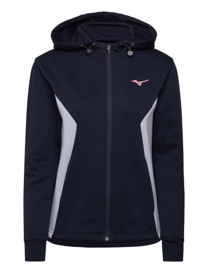 Mizuno Athletics Sweat JacketW Navy L Mizuno Athletics Sweat JacketW Navy L
