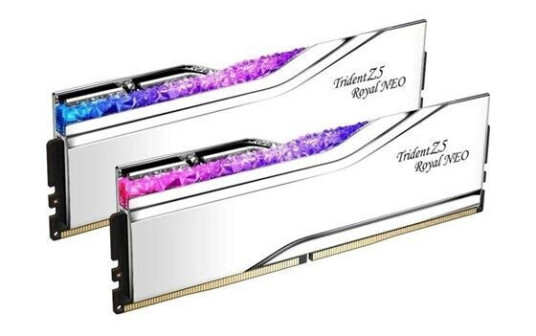 G.Skill Trident Z5 Royal Neo RGB DDR5-6000 64GB CL30 Dual Channel 2 pcs AMD EXPO Slv med RGB