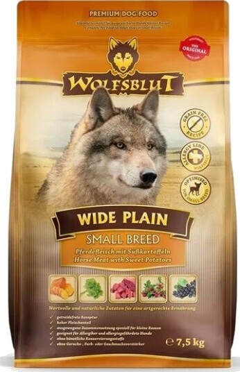 Wolfsblut Dog Wide Plain Small Konina I Bataty 7.5Kg Wolfsblut Dog Wide Plain Small Konina I Bataty 7.5Kg