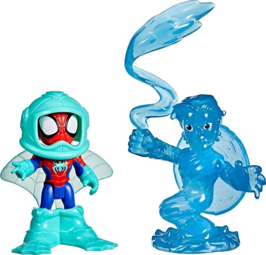 Marvel Spidey Figurer Water-Webs 2 Stk 7,5 Cm Spidey Og Hydro-Man