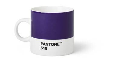 Copenhagen Design PANTONE espressokopp med hank 12 cl violett Copenhagen Design PANTONE espressokopp med hank 12 cl violett