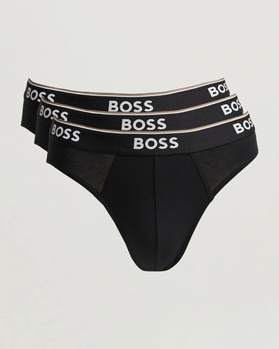 Boss BLACK 3 Pack Brief Black