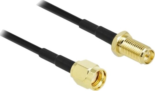 Delock 90445 2 M Lmr100 Rp-Sma Rp-Sma Sort