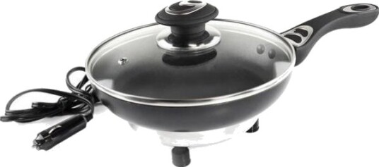 Amio Elektrisk Stekepanne Til Bil 20 Cm X 4 Cm 150 W 12 V