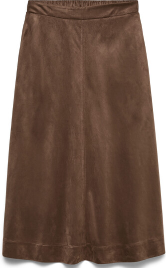 Vero Moda Vmkatty H/W 7/8 Skirt Wvn Brown M