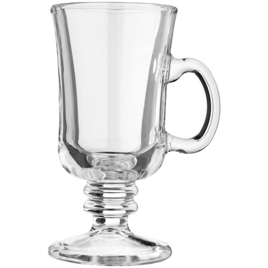 VEGA Irish Coffeeglass Isa; 23cl, 7.6x14.6 cm ØxH; Transparent; 6 Stykk / Forpakning VEGA Irish Coffeeglass Isa; 23cl, 7.6x14.6 cm ØxH; Transparent; 6 Stykk / Forpakning
