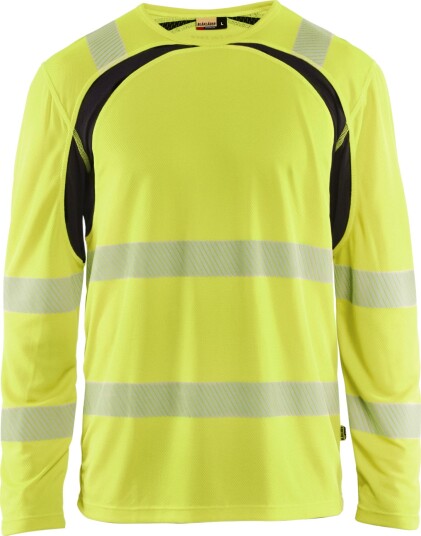 Blåkläder T-Skjorte 3599 Varsel, Gul/Svart XXL