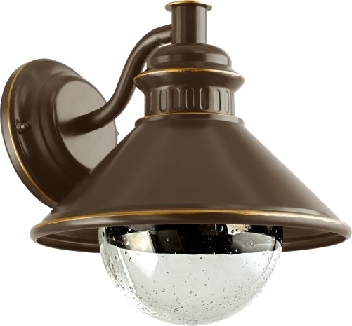 Eglo Albacete Utendørs Vegglampe Brun/Kobber/Klar