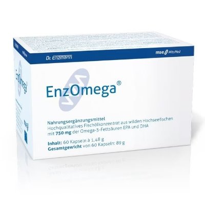 EnzOmega® 750mg 60 kapsler EnzOmega® 750mg 60 kapsler
