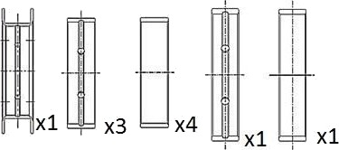 FAI AutoParts BM1020-STD Veivaksellager