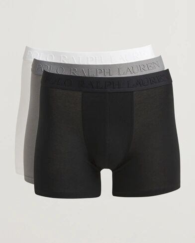 Polo Ralph Lauren 3-Pack Boxer Briefs Black/Grey/White Polo Ralph Lauren 3-Pack Boxer Briefs Black/Grey/White
