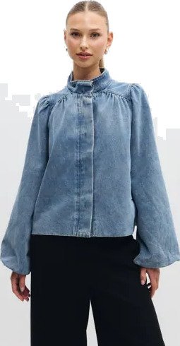 Neo Noir Blå Tirsa Denim Jacket