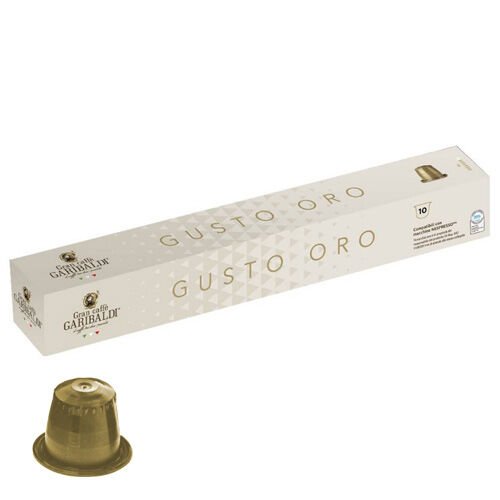 Nespresso Garibaldi Gusto Oro til Nespresso. 10 kapsler