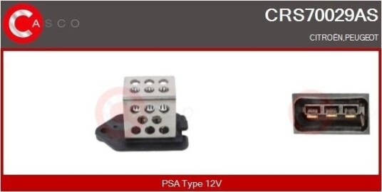 Formotstand, kjølevifte for el-motor CASCO CRS70029AS
