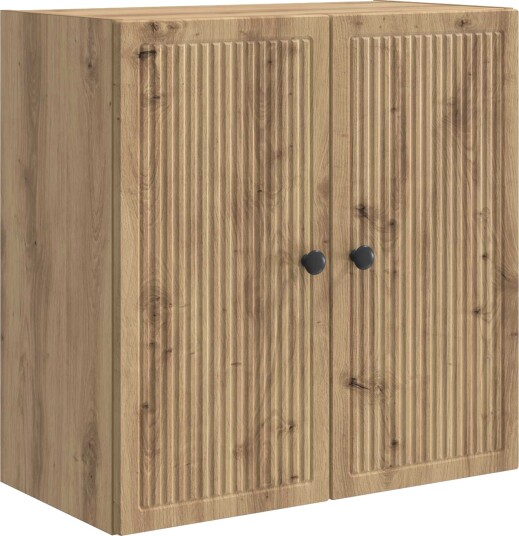 vidaXL Vegghengt skap Artisan eik 59 x 31 x 60 cm Konstruert tre