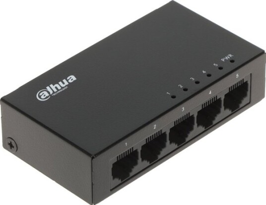 Dahua Technology Access Pfs3005-5Gt-V2, Uhåndtert, L2, Gigabit Ethernet (10/100/1000)