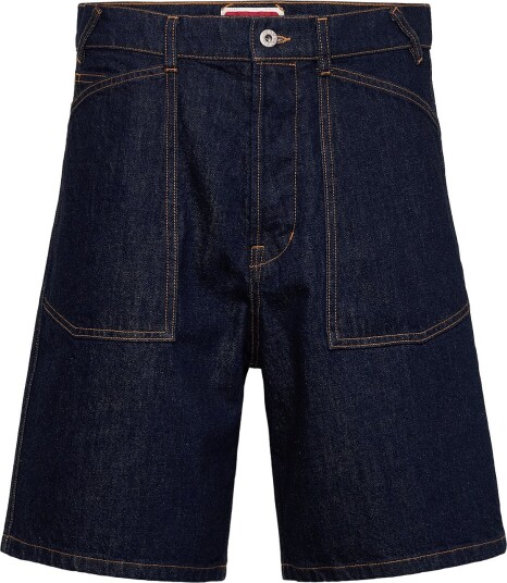 KENZO Bermuda/Short Rinse Sailor Loose Fit Denim S RINSE BLUE DENIM/ 32 KENZO Bermuda/Short Rinse Sailor Loose Fit Denim S RINSE BLUE DENIM/ 32