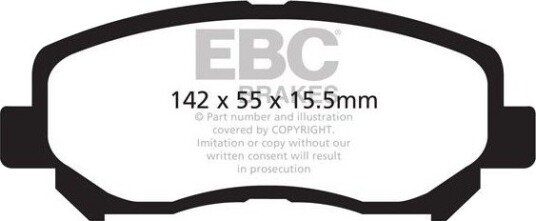 Bremseklosser EBC Brakes DP42134R