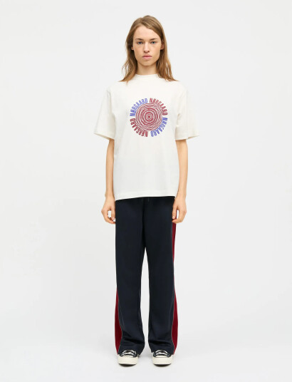 Mads Nørgaard Cotton Jersey Dassel Tee - Cream - M