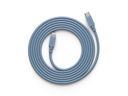 Avolt - Cable 1 USB-C to Lightning 2m Shark Blue Avolt