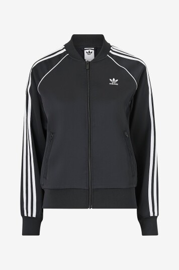 Adidas Originals Collegegenser Sst Satin TT Svart Adidas Originals Collegegenser Sst Satin TT Svart