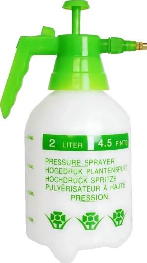 Trykksprøyte Black Forest 1596 for hage og planter 2 L hvit grønn