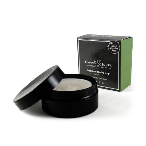 Edwin Jagger Natural Traditional Shaving Soap Med Aloe Vera Edwin Jagger Natural Traditional Shaving Soap Med Aloe Vera