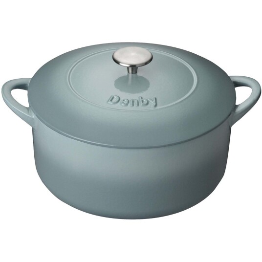 Denby Pavillion Rund Støpejernsgryte 24cm 4 l