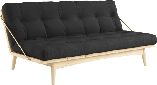 Karup Design Folk Sofa Klarlakkert Furu/ 734 Mørkegrå
