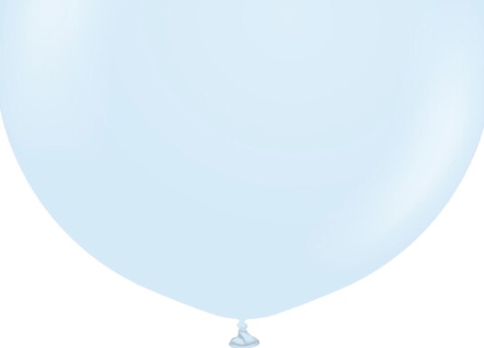 Ballongkungen Ballonger Professional Superstore Macaron Baby Blue 2-pakning 1243007-2