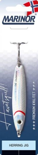 Fiskesluk Herring Jigg - Hvit/Sølv
