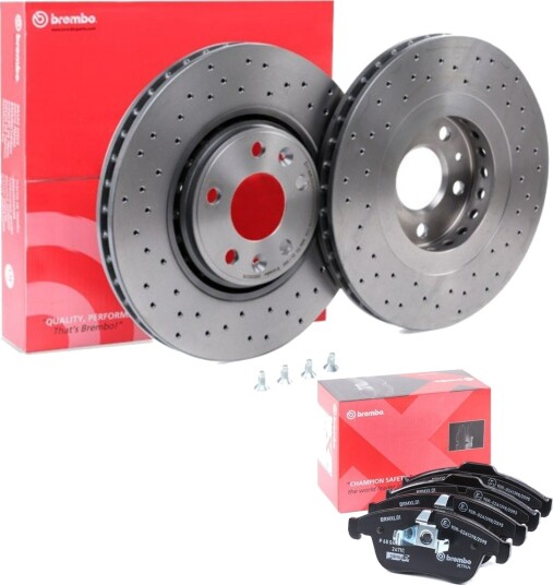 Bremseskiver og -klosser BREMBO BRB3405N0492