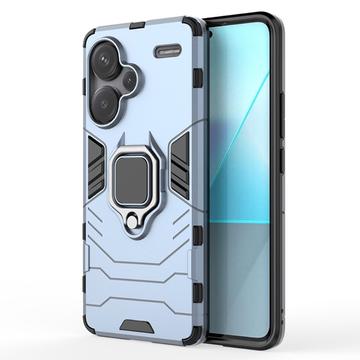 Xiaomi Redmi Note 13 Pro+ Hybrid-deksel med Ringholder Blå