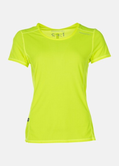 Swedemount Ultra Light Tee W Neon Yellow 42 Løpe T-Shirts