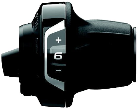 Shimano RevoShift RV4006-delt, høyre m/display