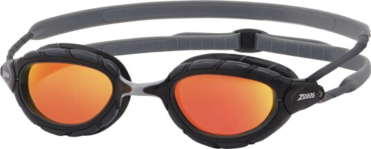Zoggs Predator Titanium Grey/black/mirrored Orange