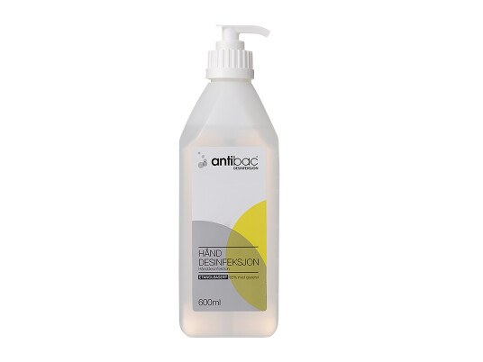 Antibac 85 % Hånddesinfeksjon 600 ml Antibac 85 % Hånddesinfeksjon 600 ml