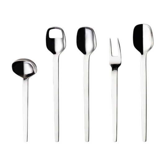Hardanger Bestikk Tina serveringssett 5 deler Rustfritt stål Hardanger Bestikk Tina serveringssett 5 deler Rustfritt stål