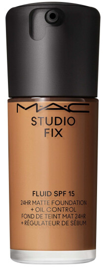 MAC Studio Fix Fluid Foundation SPF 15 30 ml - NW40, Mattende og Fuktighetsgivende