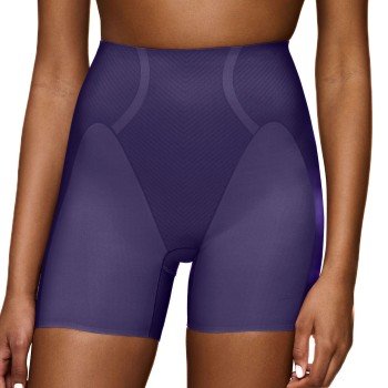 Triumph Truser Medium High Waist Shaping Short Mørkelilla X Large Dame