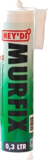 Hey'di Murfix Fugemasse Mørtel 300ml Hey'di Murfix Fugemasse Mørtel 300ml