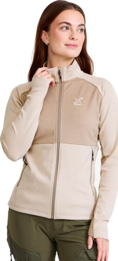 Revolutionrace Dame Overdeler Fleece & midlayers Hill Fleece Dame Peyote L