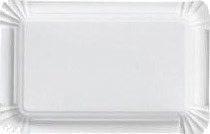 Pølsetallerken 13X20 Cm Pap,4 Pk X 250 Stk/Krt