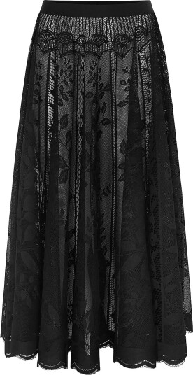 Lollys Laundry Collinsll Midi Skirt Black S