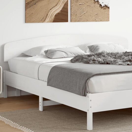 Hodegavl hvit 200 cm heltre furu 8721012427051