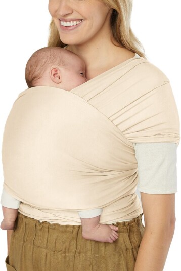 Ergobaby Aura Wrap Knit Bæresjal Cream