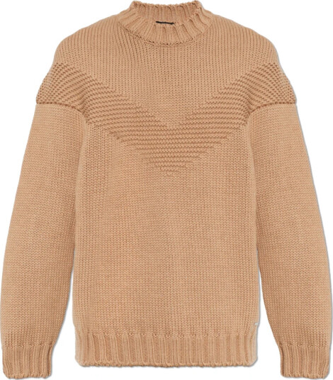 Dsquared2 Herre Strikkevarer Brun XL, Dsquared2 Herre Strikkevarer Brun XL,